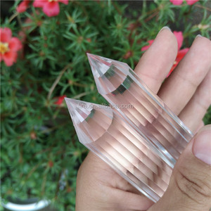 Grosir Reiki Kristal Penyembuhan Buatan Tangan Alami Kristal Titik Vogel Tongkat Kristal - Product Image 3