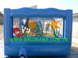 Piscina de bolas de PVC inflable para exteriores duradera, Acuario y pozo de bolas para niños pequeños, cómodo equipo de juego de Castillo - Product Image 3