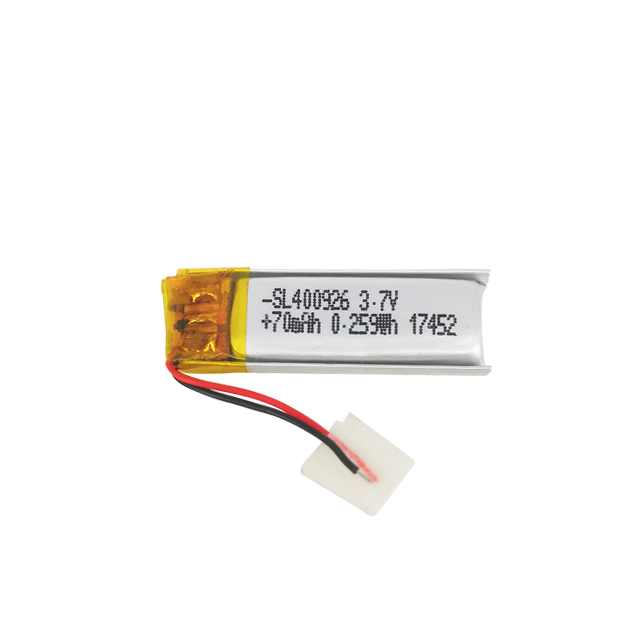 Bulk Buying 3.7v Li-polymer Battery 400926 70mAh for Wireless Headphone