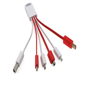 Color amarillo multi Teléfono de carga USB <span class=keywords><strong>Cable</strong></span> <span class=keywords><strong>Modo</strong></span> <span class=keywords><strong>2</strong></span> - Product Image 5