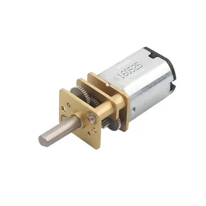 N20 12mm brushed DC geared motor for door locks and 3D printers, toy robots, etc.