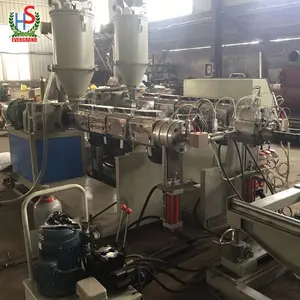 Bergelombang Pipa Extruder/Dinding Ganda Bergelombang Lini produksi Mesin