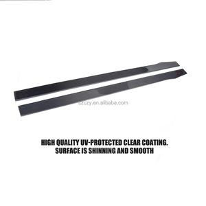 Extension de jupe latérale en fibre de carbone W205 C63 pour Mercedes <span class=keywords><strong>AMG</strong></span> 15-17 - Product Image 5