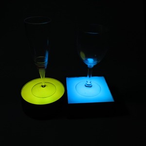 New product 2018 Colorful Led flashing plastic Led tunnel coasters Cup FIFA - Product Image 6