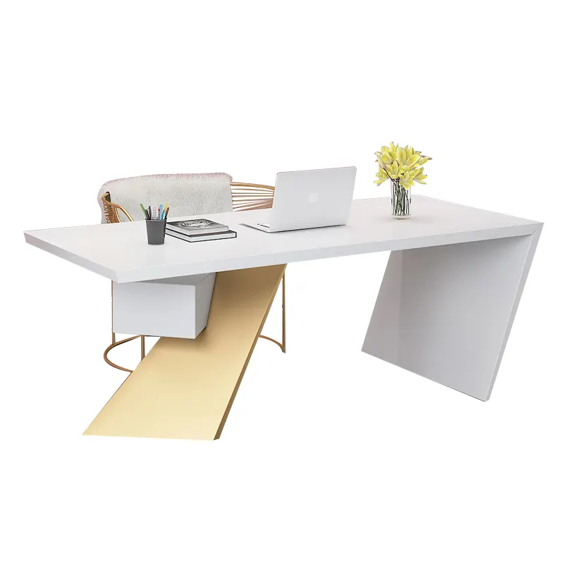 Table d'étude de bureau Simple et personnalisée, meuble de salon au Design Unique