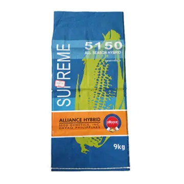 Fertilizante de harina de arroz dulce bolsas de granos fabricación 20 Kg 50 Kg Pp alimentación plástico bolsa tejida de China/100Kg embalaje Sac /pp 50 Kg