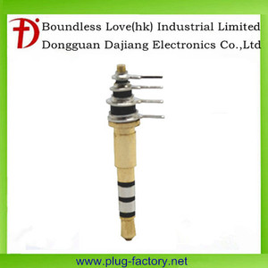 Alibaba 3.0 bandeja de 4 chapado en oro polo 2.5 mm clavija de los auriculares - Product Image 1