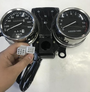 Nieuwe Cb250 Plastic Meter Snelheidsmeter En Toerenteller Combo Hoge Zichtbaarheid Motorfiets Instrumentatie Voor <span class=keywords><strong>Honda</strong></span> Motorfiets