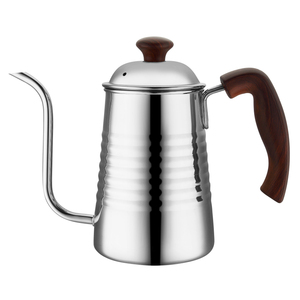 Il nuovo stile mette il materiale 700ml del commestibile di igiene dell'acciaio inossidabile che fa il bollitore del gocciolamento del caffè - Product Image 1