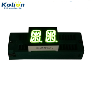 0.54 인치 <span class=keywords><strong>2</strong></span> 자리 <span class=keywords><strong>14</strong></span> 자리 영숫자 LED 디스플레이 노란색-녹색 공통 양극 - Product Image 5