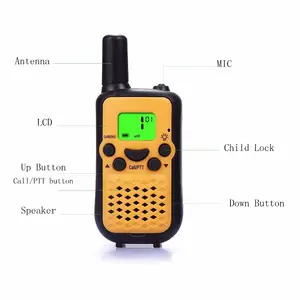800 MHz 微型免提电话无线电 8 频道双向无线电远距离对讲机