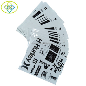 Etichetta personalizzata con taglio Kiss cut colori <span class=keywords><strong>bianco</strong></span> vinile adesivo - Product Image 3