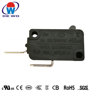 Dewo nhà sản xuất <span class=keywords><strong>micro</strong></span> chuyển đổi thường mở <span class=keywords><strong>micro</strong></span> chuyển đổi 16A 250V T85 5e4 <span class=keywords><strong>Micro</strong></span> chuyển đổi cho gas HOB - Product Image 2