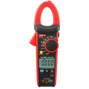 Цифровой измеритель-зажим Unit-T Ut216C 600A, амперметр, Омметр, тестер, Автоматический диапазон, частоты, емкость, измеритель температуры