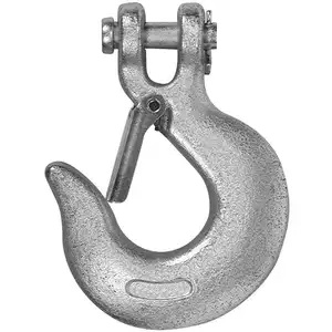 Palan chaîne métallisée en acier allié, crochet oculaire de levage forgé, avec loquet, livraison gratuite