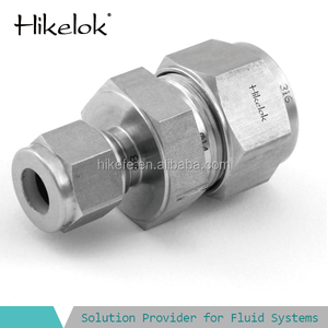 Accesorios de compresión de acero inoxidable Tipo Swagelok Accesorios de tubo 1/4 ''1/16'' OD Tubo Unión Conector Unión reductora - Product Image 4