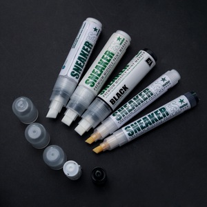 Punta calda 6.5mm Premium pennarello <span class=keywords><strong>vernice</strong></span> acrilica <span class=keywords><strong>vernice</strong></span> per divano in <span class=keywords><strong>pelle</strong></span> <span class=keywords><strong>vernice</strong></span> pennarello in <span class=keywords><strong>pelle</strong></span> nera per rinnovare il tuo divano - Product Image 6