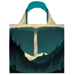 यात्रा मुड़ा पॉलिएस्टर बाल्टी बैग कस्टम शॉपिंग पॉलिथीन Foldable Bagfoldable पाली बैग LOQI के लिए फैक्टरी मूल्य