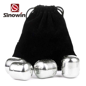 Gros Logo Gravé Whisky Dés En Acier Inoxydable Ice Cube pour le <span class=keywords><strong>Vin</strong></span> - Product Image 5