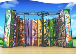 Kaiqi Hot Sale Climbing Series Wall Fitness Playground For Kids Amusement