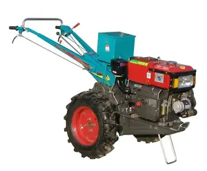 Attrezzatura agricola motocoltivatore 2 ruote trattori 12hp motocoltivatore mietitrice di mais