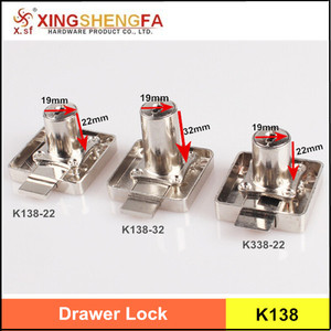 Xiaoboshi Cabinet Drawer <strong>Lock</strong> K138-22 Factory, <strong>Wardrobe</strong> <strong>Lock</strong> with Master Keys - Product Image 3