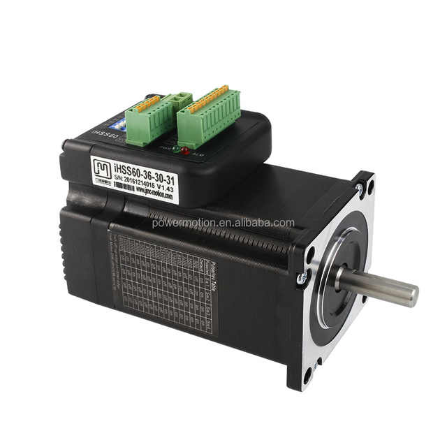 IHSS60-36-30-31 High Torque 118MM 3 N.m 5A Integrated Stepper Motor Controller with Encoder