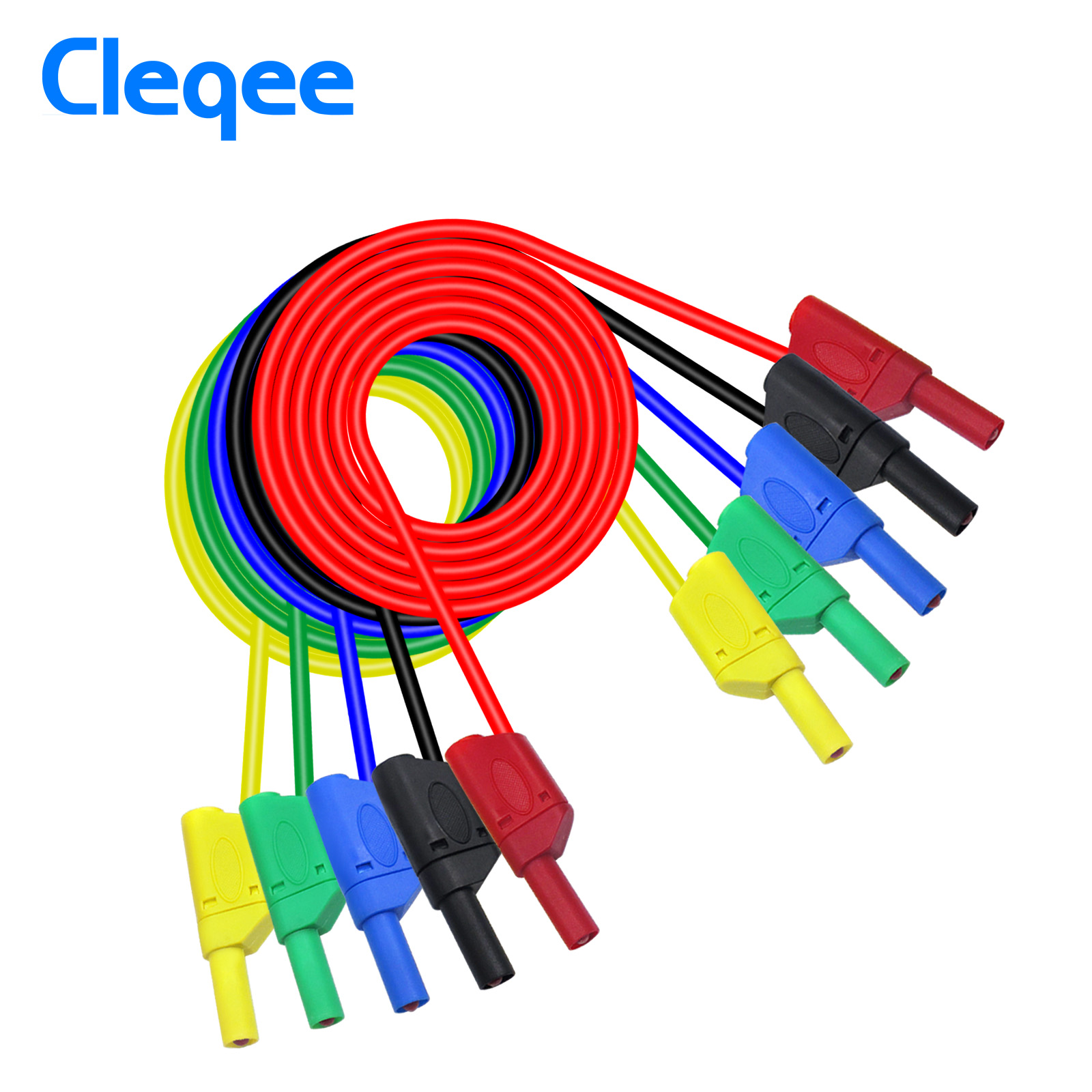 P1050  4mm Safety Double-ended Banana Plug PVC Copper Test Lead