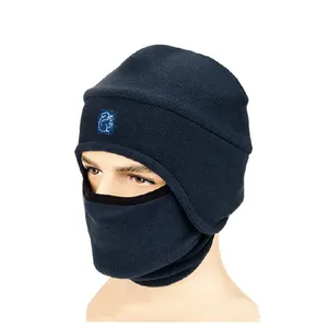 Full face cuello warmer capucha personalizado gorro de invierno para los ciclistas