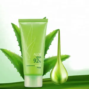 Gel d'<span class=keywords><strong>Aloe</strong></span> Vera Bio Lotion Visage Hydratant Gel de Soins de la Peau à la Vitamine C pour l'élimination de l'Acné Ingrédients Vegan - Product Image 1