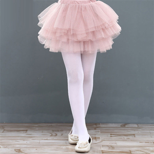 पेशेवर 6 परतों बच्चों लड़कियों Dancewear गुलाबी सफेद टूटू बैले स्कर्ट - Product Image 6