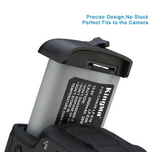 KingMa 2600mAh LP-E19 LP-E4N batería (Pack de 2) y el doble Kit de cargador para Canon EOS 1Dx Mark II 1Ds Mark III 1D Mark IV Cámara - Product Image 5
