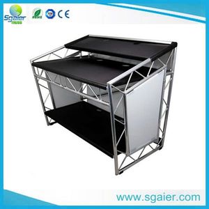 Bureau Portable Dj en aluminium, pliable, lumière Led, bon marché, offre spéciale - Product Image 2