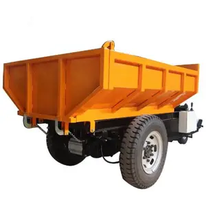 1.5 吨货物自卸卡车三轮车与前装载卡车货物三轮车框框