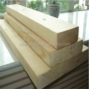Cepillada S4S KD de madera de pino de madera para la construcción