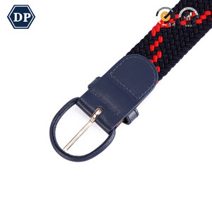 Cuerda de lona gruesa 3516, hebilla de Pin de Metal tejido, correa de cuero de vaca para exteriores, cinturón elástico trenzado de tela vaquera - Product Image 6