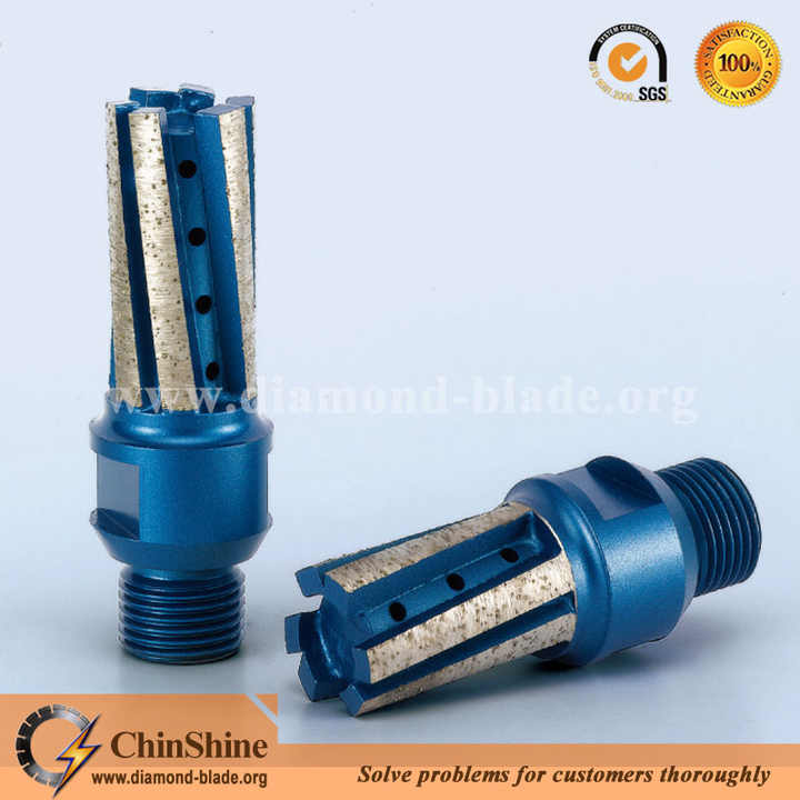High Speed Sintered CNC Diamond Finger Router Bits for Milling Stone Sink