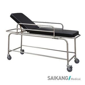 SKB037 (B) 금속 병원 응급 환자 이송 트롤리 - Product Image 1