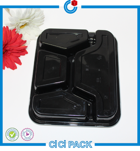 <span class=keywords><strong>Amazon</strong></span> Vente Chaude BAP Livraison Réutilisable 4 Compartiment la Préparation des Repas Récipient Avec Couvercle - Product Image 4