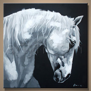 vente chaude tête <span class=keywords><strong>de</strong></span> <span class=keywords><strong>cheval</strong></span> <span class=keywords><strong>peinture</strong></span> sur toile - Product Image 1