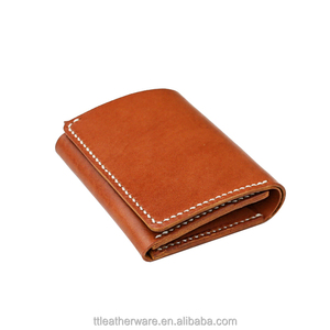 Men's Saddle Italian Genuine Leather Extra Capacity Trifold <b>Wallet</b> - Product Image 1