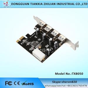 Thẻ Mở Rộng Diewu VL805 <span class=keywords><strong>PCI</strong></span> Express X1 Đến 4 Cổng <span class=keywords><strong>USB3.0</strong></span> 4 Pin - Product Image 5