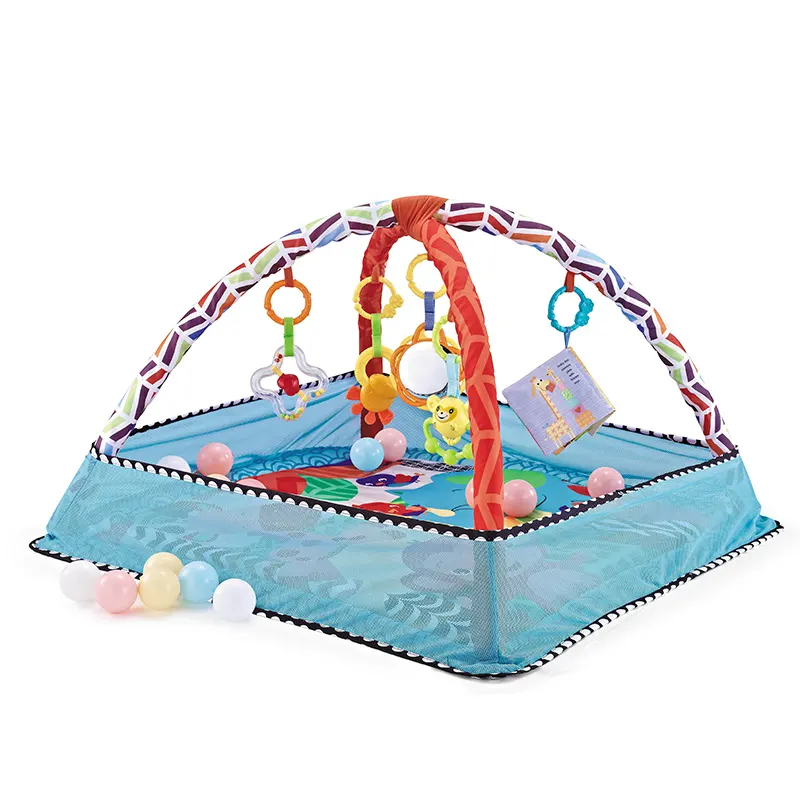 High Quality More-in-One Kids Activity Gym Ball Pit Folding Baby Play Mat