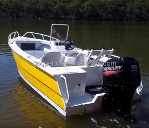 Chất lượng nhôm <span class=keywords><strong>hull</strong></span> 5m Side Console cá thuyền đánh cá - Product Image 3