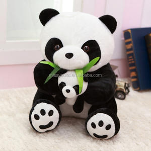 Die panda puppe puppe geburtstagsgeschenk Niedlichen plüsch spielzeug - Product Image 3