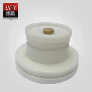 Witte kleur keramische ring inkt cup voor KENT tampondrukmachine