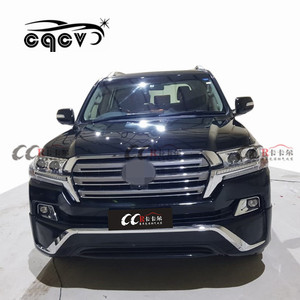 Kit carrosserie pour 2008-2015 <span class=keywords><strong>Toyota</strong></span> <span class=keywords><strong>Land</strong></span> <span class=keywords><strong>Cruiser</strong></span> ancien à <span class=keywords><strong>nouveau</strong></span> style phares pare-chocs avant garde-boue arrière capot pièces automobiles - Product Image 2