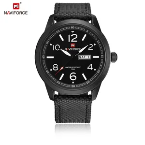 Skmei 9101 브랜드 패션 스포츠 캘린더 시계 나일론 스트랩 손목 시계