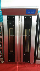 Buena calidad de doble puerta dinero prueba 32 bandejas pan fermento caja con sistema de vapor - Product Image 3