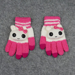<span class=keywords><strong>Hiver</strong></span> vente nouveau <span class=keywords><strong>dessin</strong></span> animé polaire tactile <span class=keywords><strong>gants</strong></span> d'écran - Product Image 5